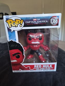 Red hulk funky pop