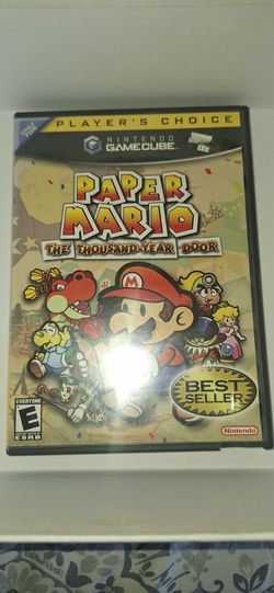 Paper Mario The thousand-year door for gamecube