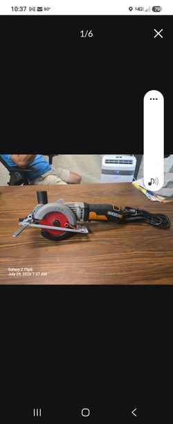 Worx compact circular saw