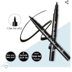 DNM 1pcs Color Matte Liquid Eyeliner Pencil Durable Natural  Party Waterproof Pigment Long Lasting Eye Liner