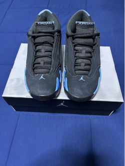 Jordan 14 Retro Black University Blue 2026 Size 8.5