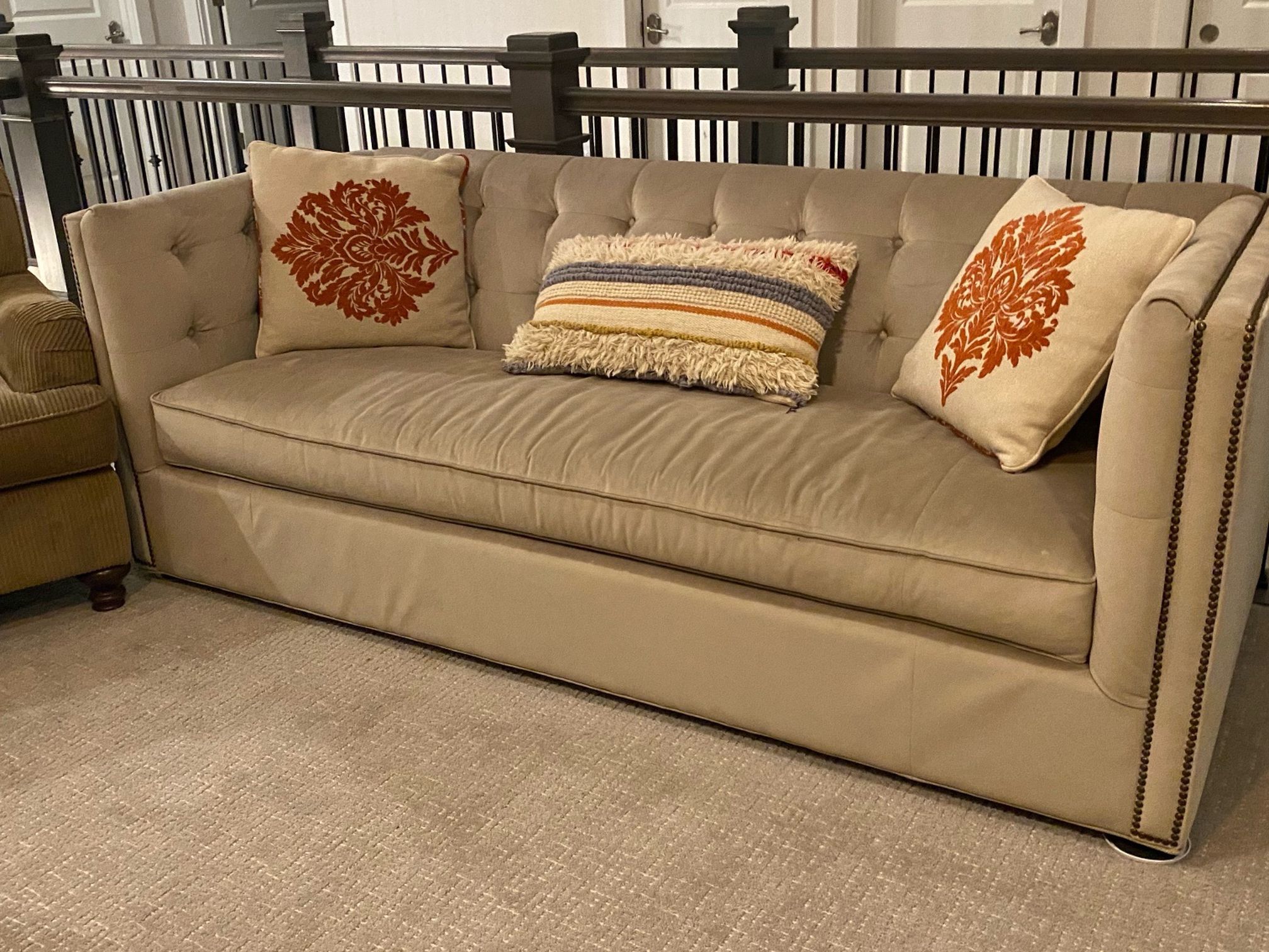 Designer Brown/grey Couch