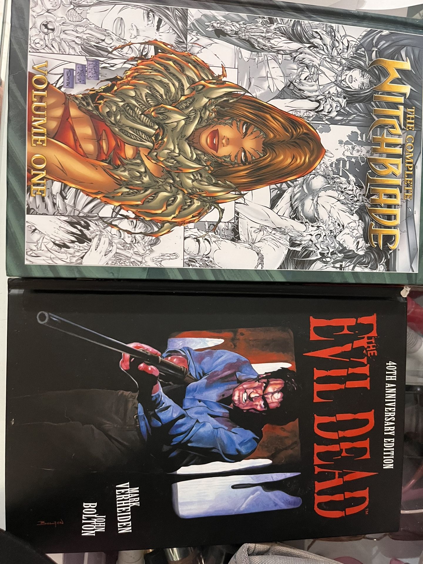 Evil Dead & Witch Blade Books