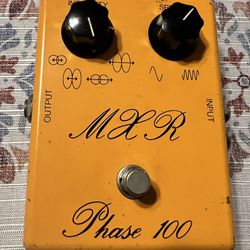  Vintage MXR Script Phase 100