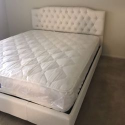 Queen Bed With Mattress Only $370 Full Size $360