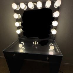 black impressions vanity