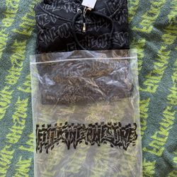 Fucking Awesome AOP black Hoodie