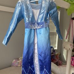 Elsa Dress/Frozen Costume Size 4/6