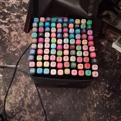 Double tip markers 100