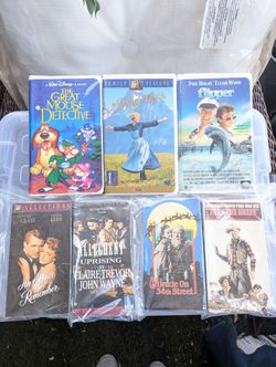 VHS Classics Movies Disney Classics Mixed Lot Bundle 7