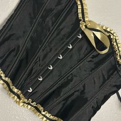 Black And Gold Corset 