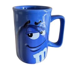 Collectible M&M's Blue Character Coffee/Tea Mug  