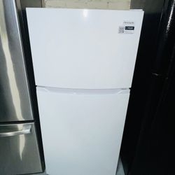 Frigidaire white refrigerator 28 x 60 x 29 cm with a receipt for a 90-day warranty