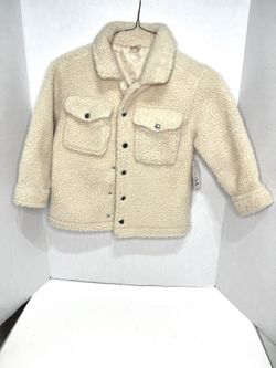Kids Sherpa Jacket Size 6-7