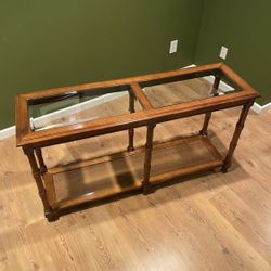 Vintage 1970s Console Table
