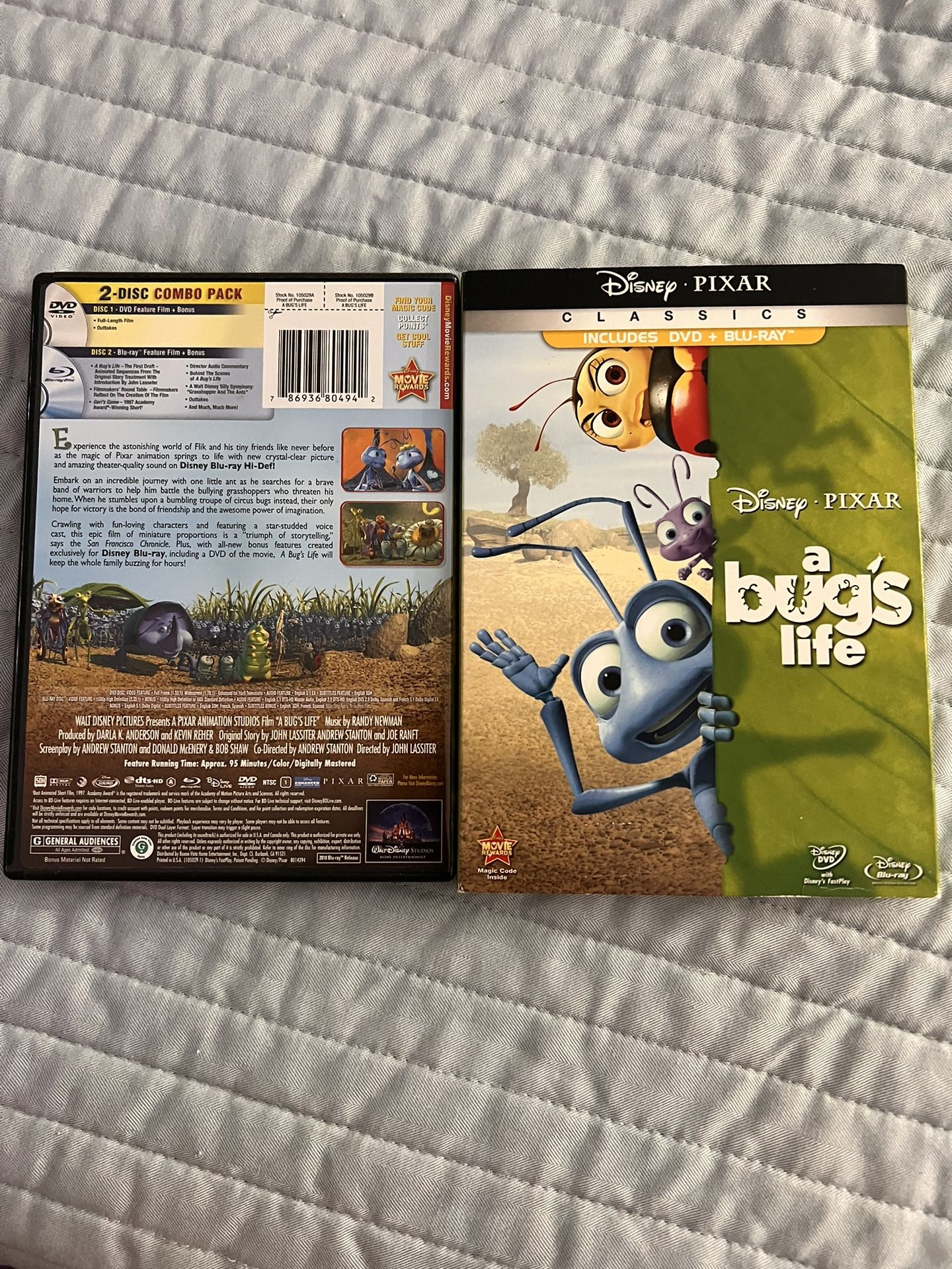 A Bugs Life Blu-ray