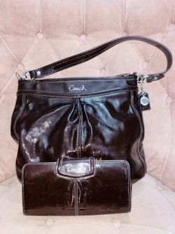 Medium Large Coach Bag With Matching Wallet