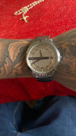 armani exchange watch.
