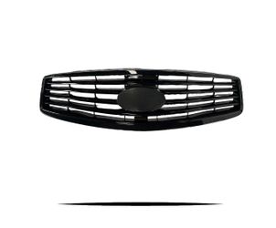 Front Bumper Upper Grille Gloss Black W/O Emblem For Infiniti Ex35 Qx50 08-15