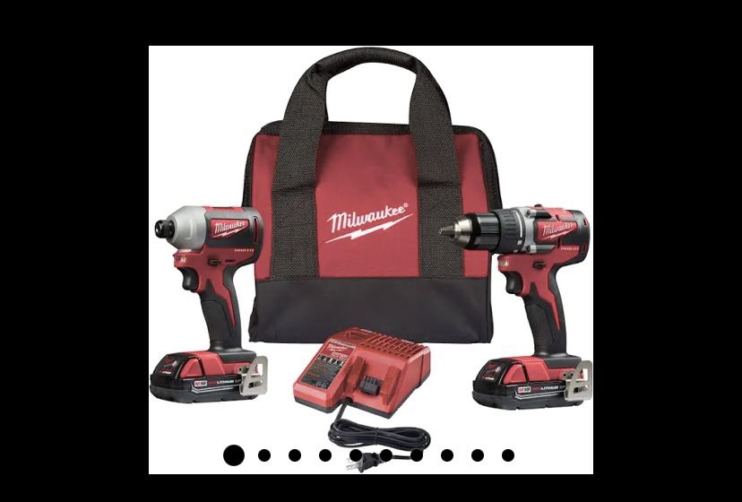 Milwaukee 2892-22CT M18 Compact Brushless 2-Tool Combo Kit, Drill Driver/ Impact for Sale in Salinas, CA OfferUp