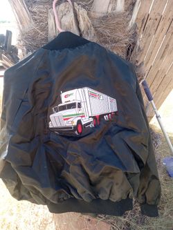 His & Hers. Consolidated Freight ways..  trucker jackets.