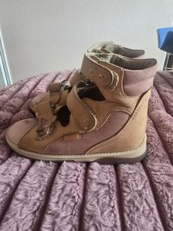 special needs memo Kids Orthopedic Leather Sandals with Velcro Straps