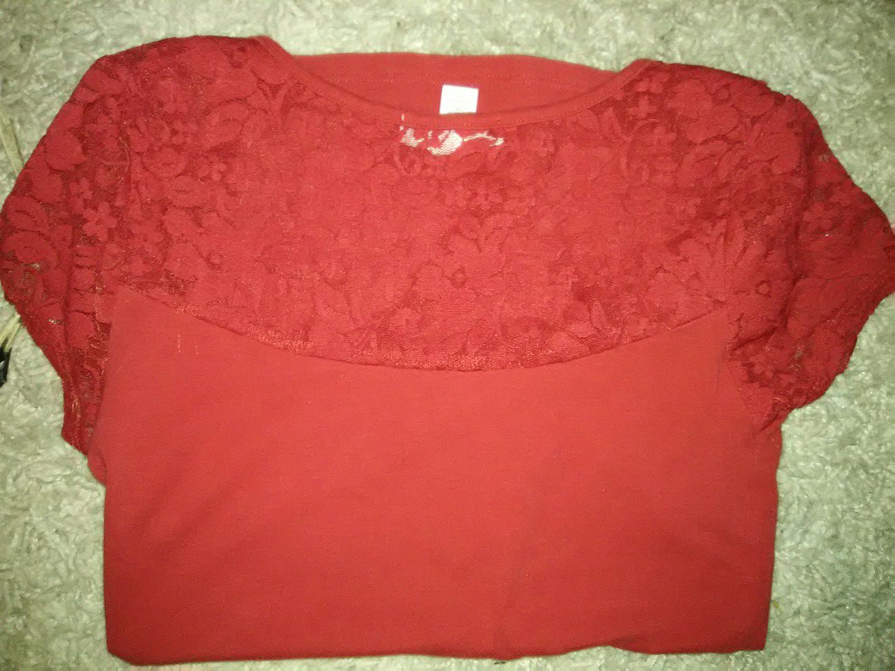 Ambiance Apparel Red Small Shirt for Sale in Gibsonton, FL - OfferUp