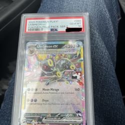 Low Pop Umbreon Ex Slab