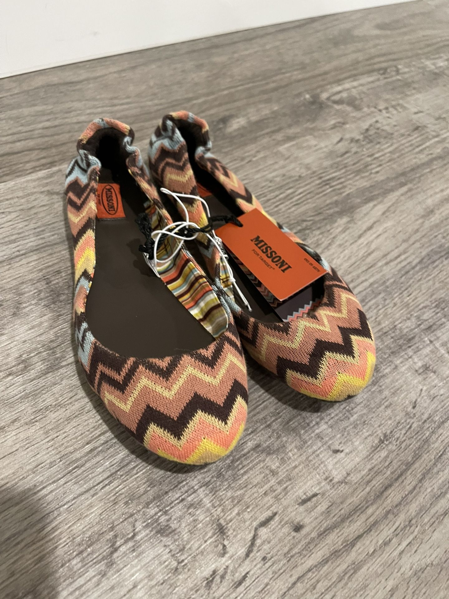 New Missoni Flats Size 4