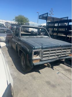 1978 c10 short bed reg cab parts only