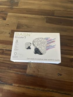 BASN Bmaster5 in Ear Monitors, 1DLC