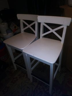 2 Ikea Counter Height Stools
