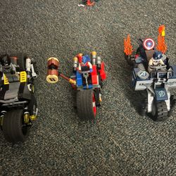 Lego Captain America Batman And Harley Quinn