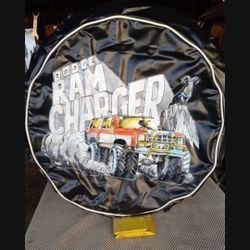 Vintage Dodge Ram spare tire cover