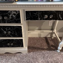 Antique Desk Solid Wood