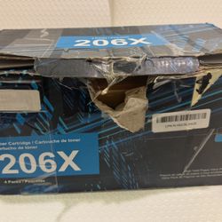 206X High Yield Toner Cartridge 4-Pack for HP Black Cyan Magenta Yellow