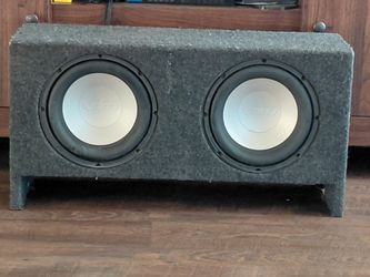 Infinity Kappa Dual 10” Subwoofers + Box  OBO