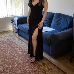 Black event dress Nordstrom