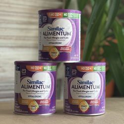 NEW SEALED! Similac Alimentum Hypoallergenic Baby Formula Powder Purple Can 12.1 oz 