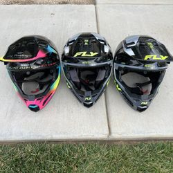 3 Fly Formula Carbon Helmets 