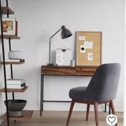 Brand New Loring Wood Writing Desk Or Console With 2 Drawers 