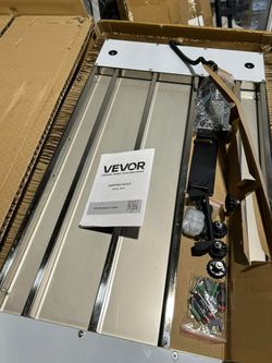 New-VEVOR Digital Shipping Scale, 0.1 lbs High Accuracy, 660 lbs Postal Scale with LCD Display, Hold/Tare Function & AC/DC Power Supply, Fit for Packa