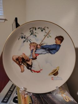 Norman Rockwell 1972 Gorham Decorative Plate