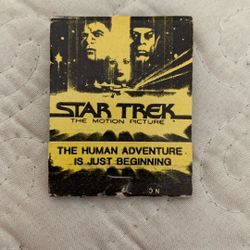 Star Trek Vintage Matchbook