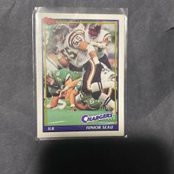 Junior Seau 1991 Topps #427