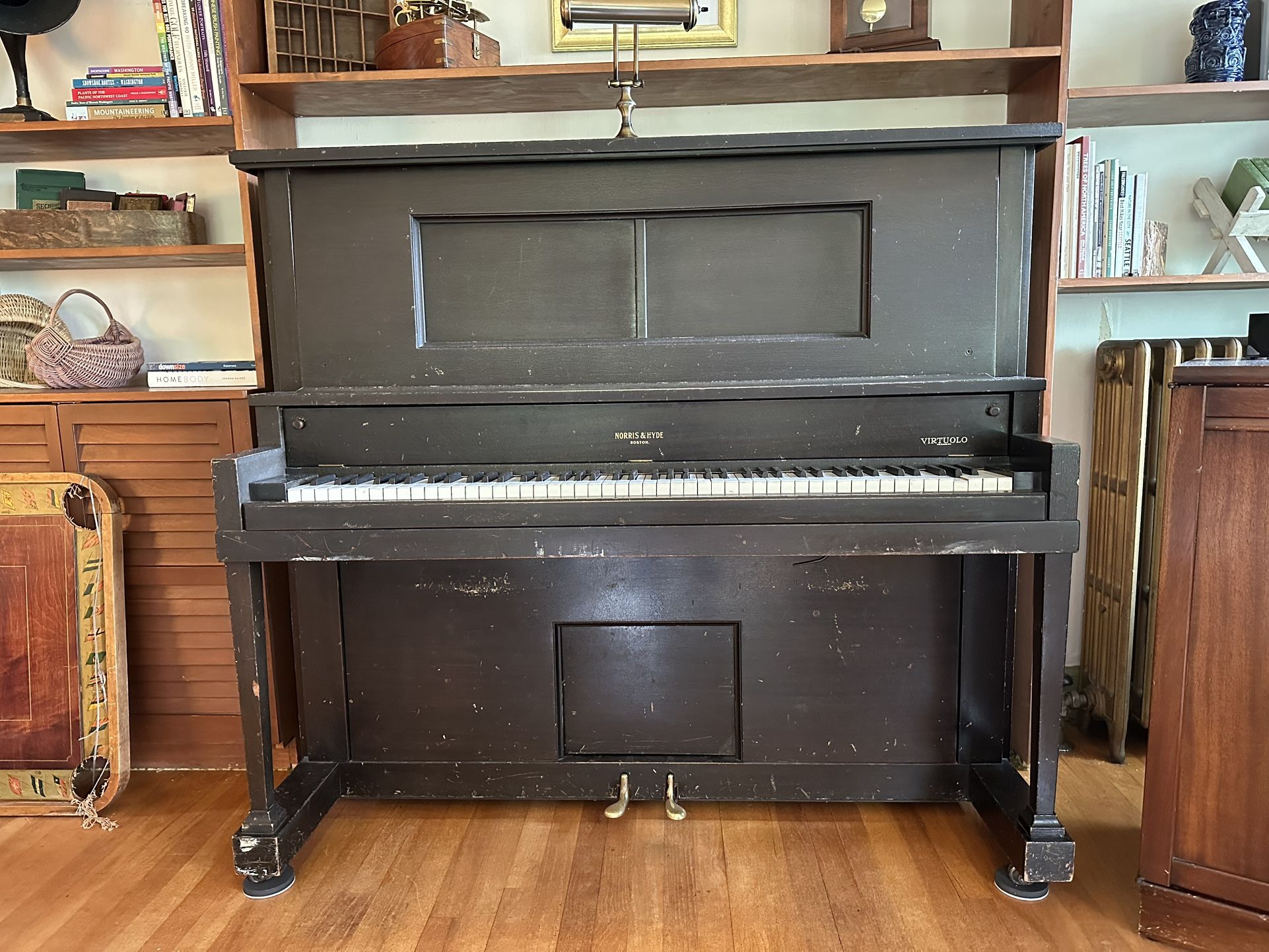 Vintage Upright Player Piano
