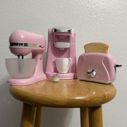 Play Kitchen Accessories - Pink