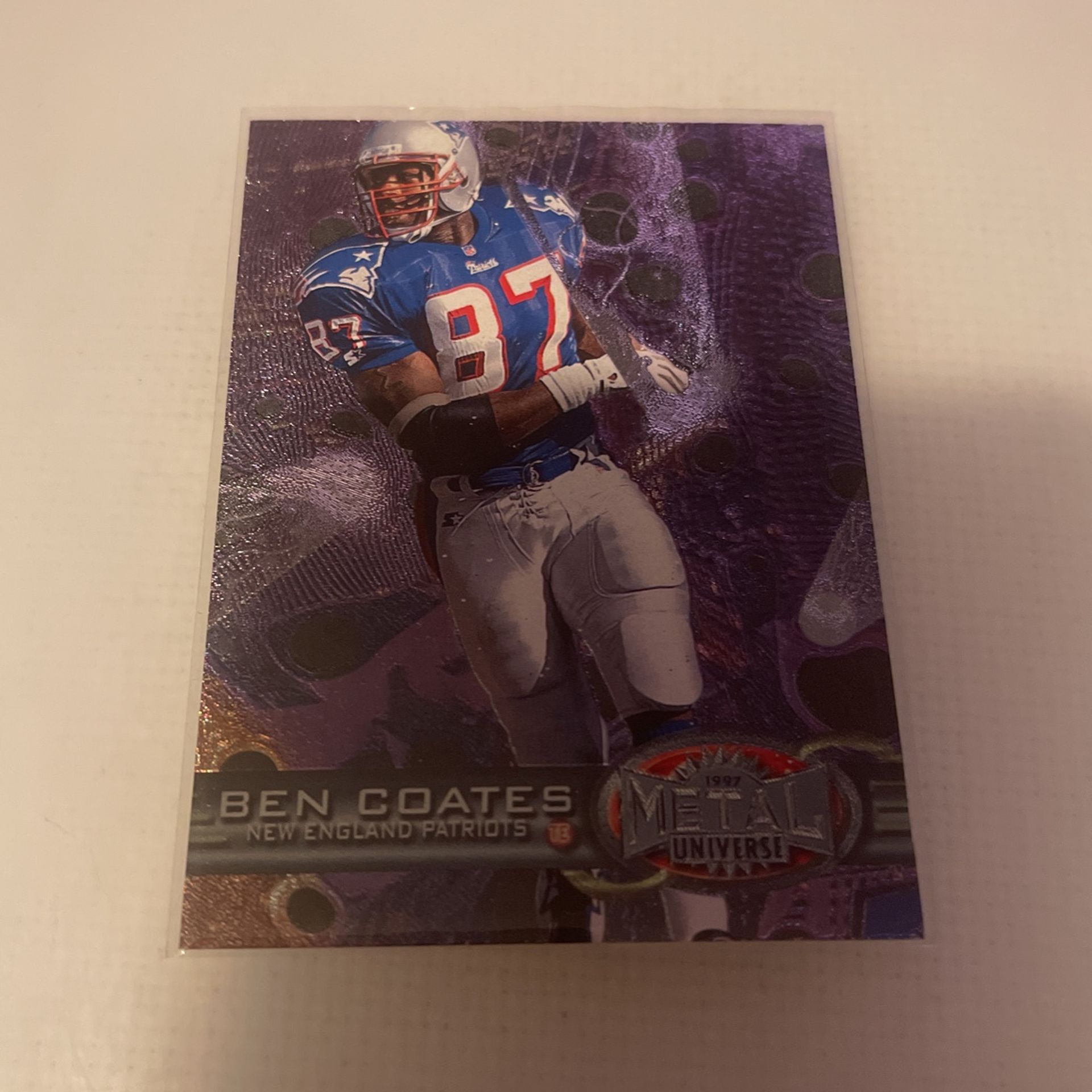 Football Skybox 1997 Ben Coates #161