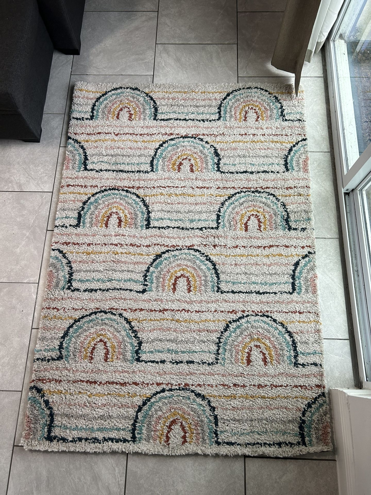 Small Rainbow Rug