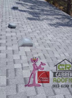 New roofing